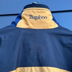 Columbia Men's Bugaboo Blue, Black and Gold Jacket - Fleece Insert - L